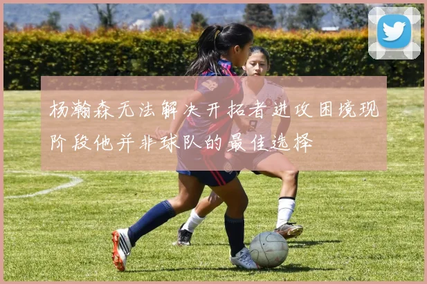 杨瀚森无法解决开拓者进攻困境现阶段他并非球队的最佳选择