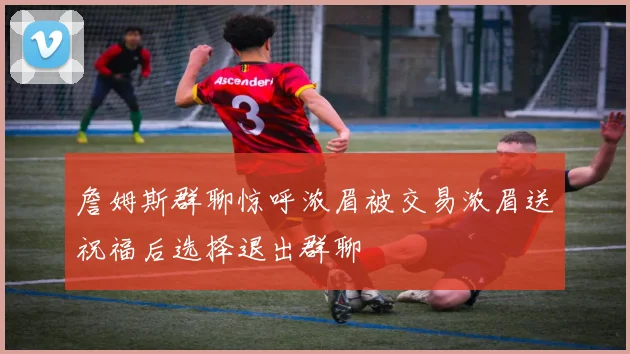 詹姆斯群聊惊呼浓眉被交易浓眉送祝福后选择退出群聊