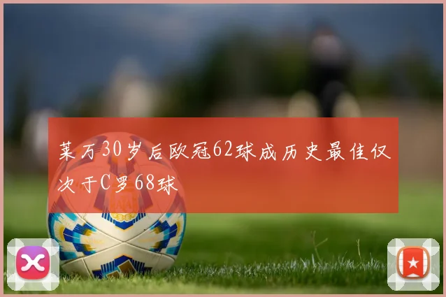 莱万30岁后欧冠62球成历史最佳仅次于C罗68球